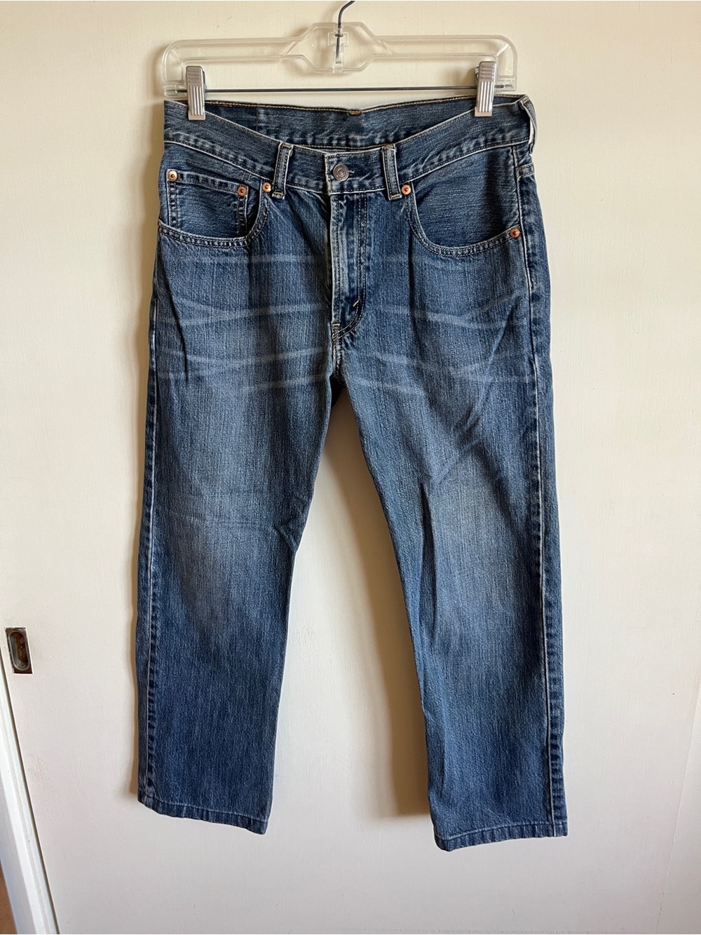 Levi's 514 Straight Jeans in Faded Blue